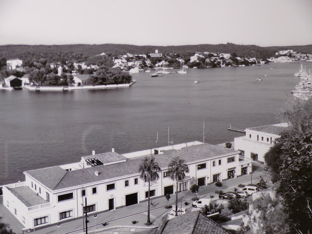 Picture framed Mao Harbour, Menorca, 08/15/2025