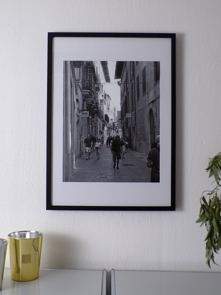 Framed picture, Palma, Mallorca, August 4, 2025